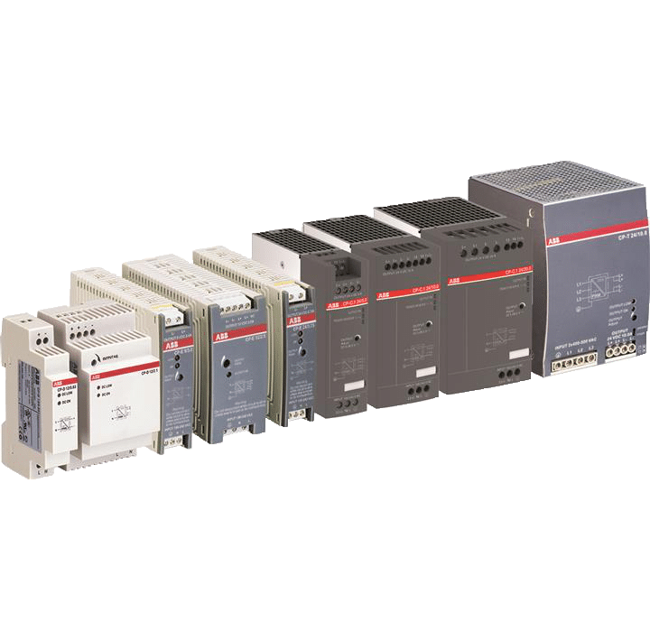 ABB-primär-getaktete-Schaltnetzteile-DIN-Schiene