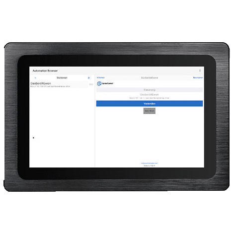 Web Panel HMI Wachendorff