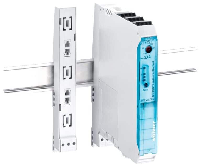 Hybrid Motorstarter MOTUS Panel auf Hutschiene