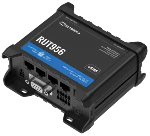 teltonika rut956 ethernet ports und dual sim schacht