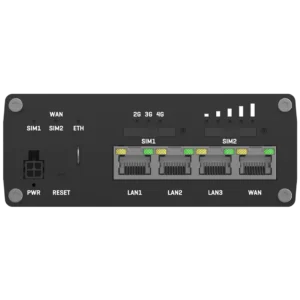 rutm09 vorderseite mit signalstärke leds und markenlogo