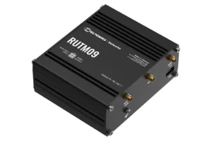 rutm09 vorderseite mit signalstärke leds und markenlogo