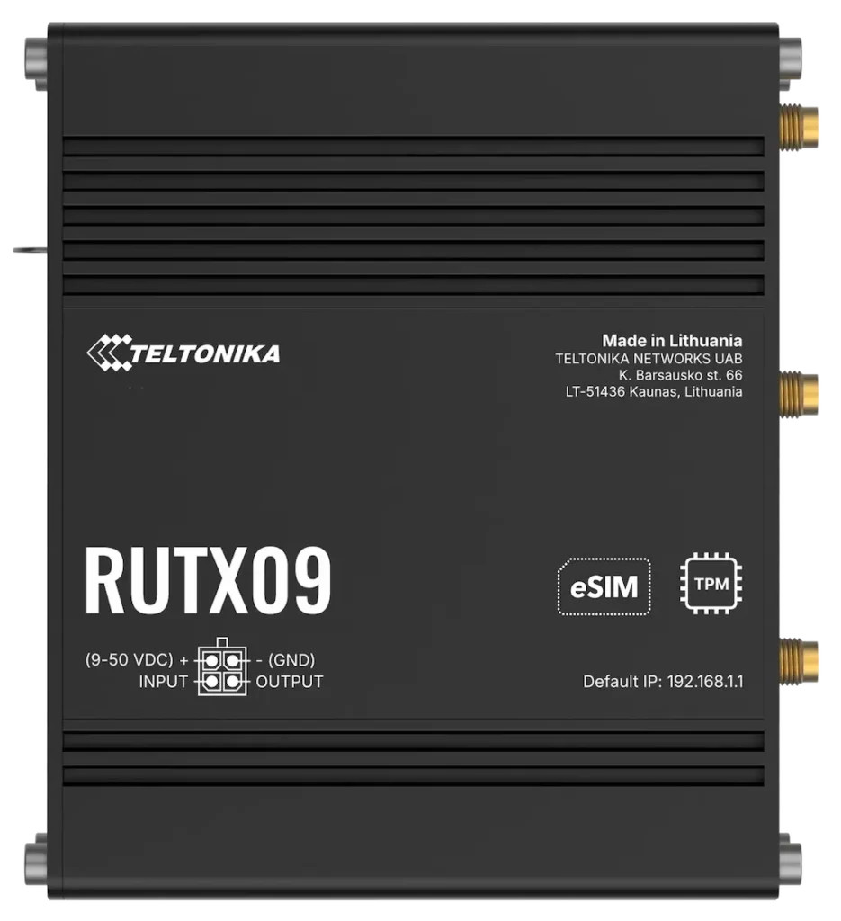 teltonika rutx09 professioneller lte advanced router mit gigabit ports