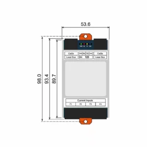kompakte bauform des mmi 12 moduls für die hutschiene