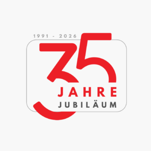 Schiele-Vollmar Firmenlogo zum 35-jährigen Jubiläum im Jahr 2026